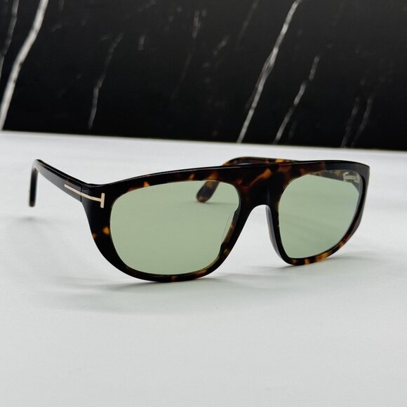 NEW TOM FORD EDWARD-02 TF1002 52N SUNGLASSES FT1002/S 52N UNISEX HAVANA - Picture 5 of 8